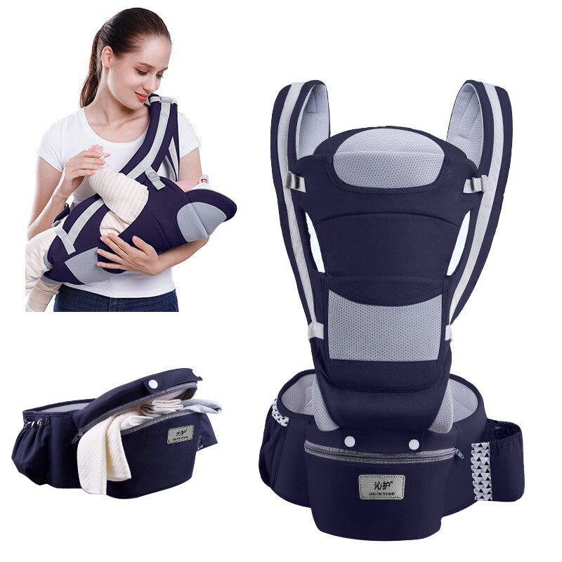 Baby Carrier Waist Stool With Storage Bag