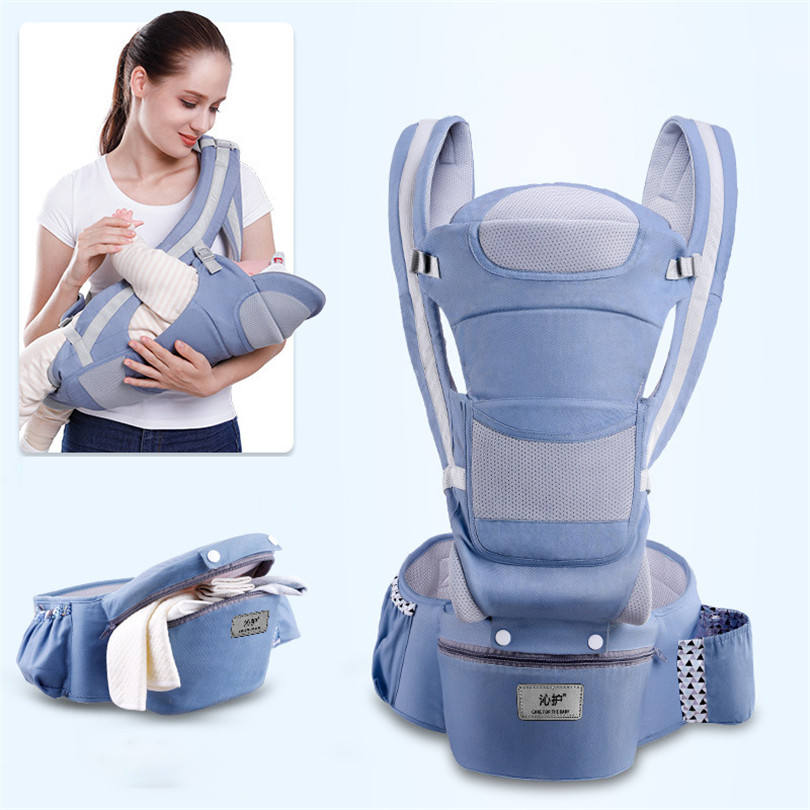 Baby Carrier Waist Stool With Storage Bag